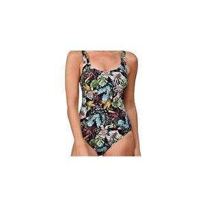 Ocean Pacific One Piece Swimsuit Multicolor 4 Way Stretch NWT Size S